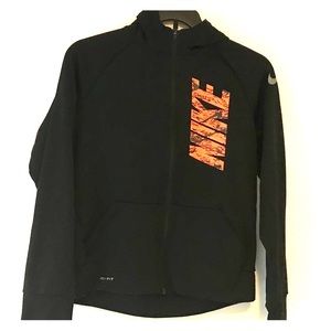 Boys YL Nike zip up hoodie